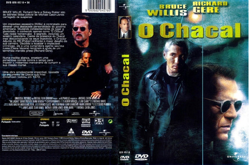 O Chacal Ed De Colecionador Bruce Willis Dublado E Legendado