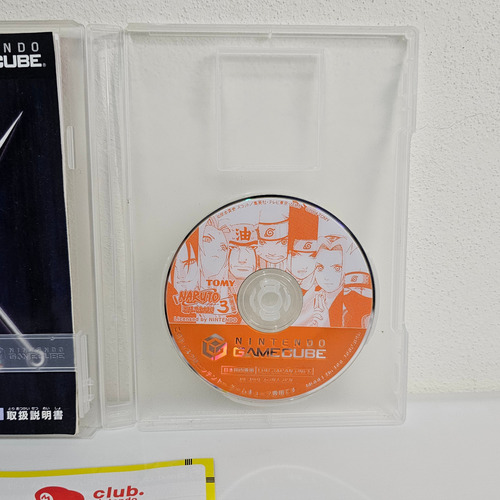Naruto Clash Of Ninja 3 - Juego Original Gamecube (Usado)