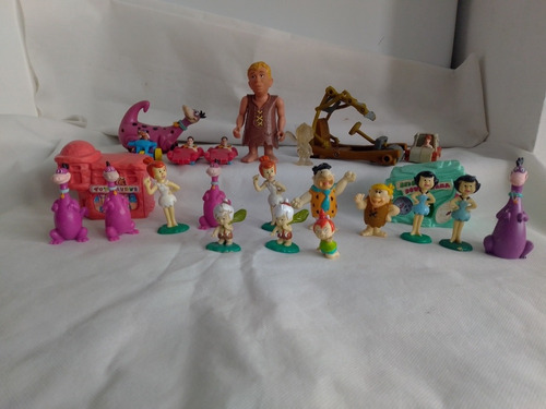Set De Figuras Picapiedras Sonric's/ Amblin (Usado)