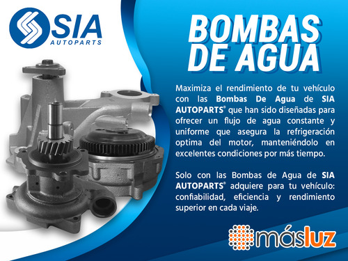 Bomba De Anticongelante Trax 4 Cil 1.4l 2014/2021 Sia