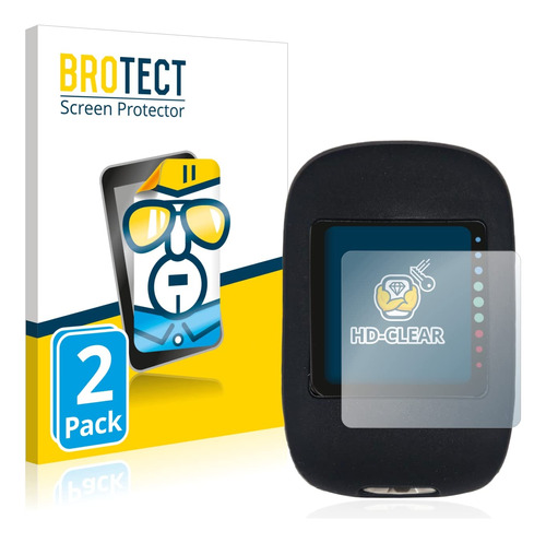 Bedifol 2x Brotct Hd-clear Protector Pantalla Para Accu-chek