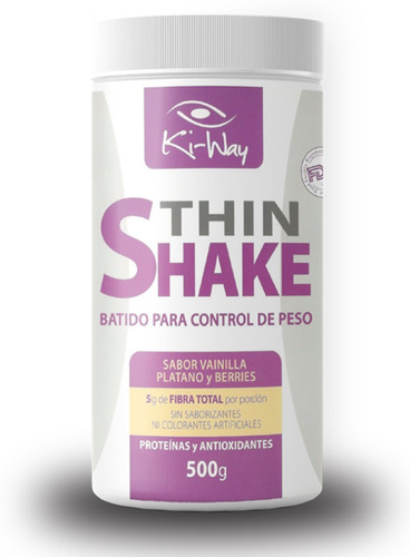 Proteina Thin Shake / Ingredientes Naturales