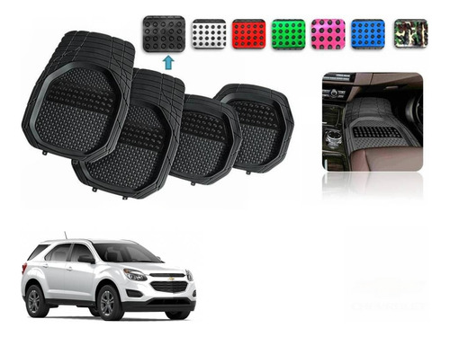 Tapetes Charola 4pz Color 3d Chevrolet Equinox 2010 - 2017