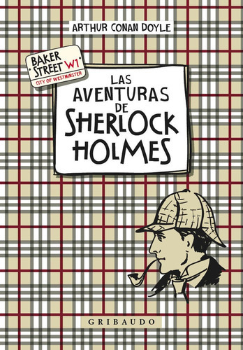 Las Aventuras De Shrlock Holmes, De Conan Doyle, Arthur. Editorial Gribaudo, Tapa Dura En Español