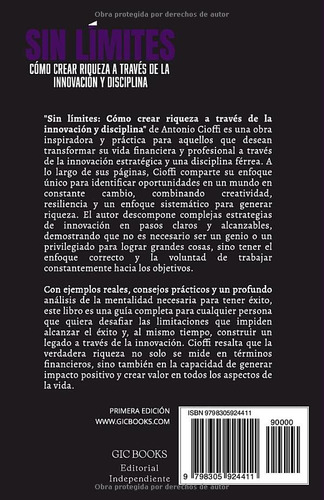 Libro Sin Límites: Cómo Crear Riqueza A Trvés De La Innovac