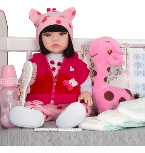 Bebê Reborn Original Brinquedo Menina Promoção Pronta Entreg