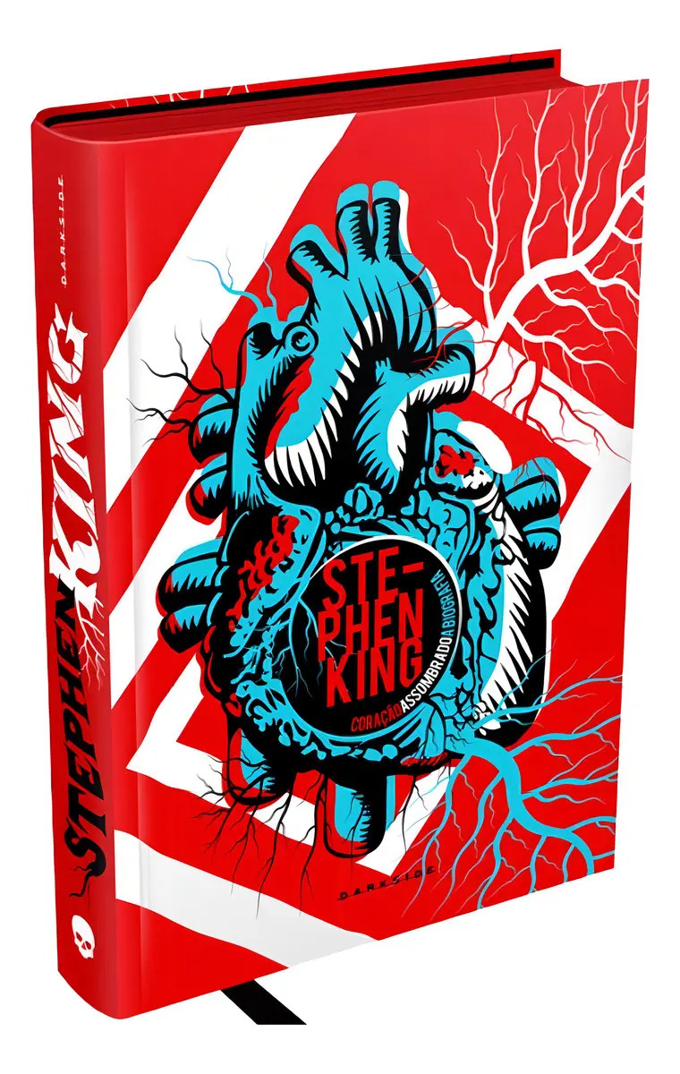 Stephen King - A biografia: coração assombrado - Rogak, Lisa - DarkSide Books - Capa Dura