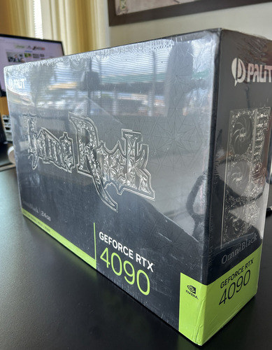 Placa de vídeo Nvidia Palit  GameRock GeForce RTX 40 Series RTX 4090 NED4090019SB-1020G 24GB