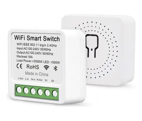 Modulo Interruptor Wifi Inteligente 2 Vías 