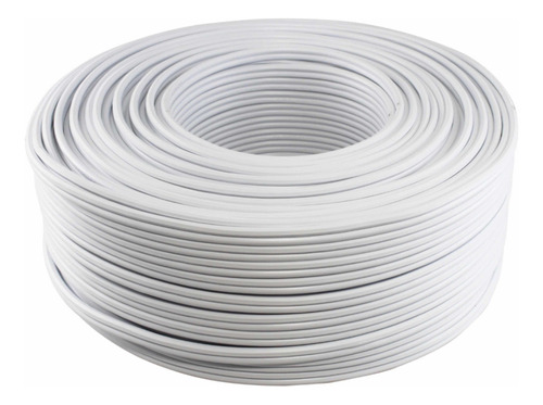 Cable Pot Duplex Calibre 14 Con 50 Metros Cubierta Blanco