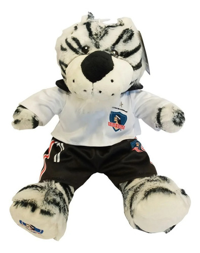 Peluche Colo Colo Tigre 26 Cms Equipo Futbol Oficial