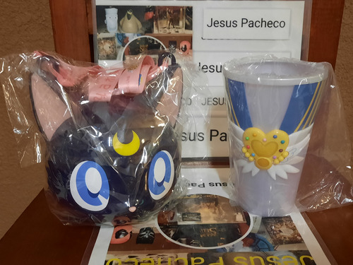 Porta Vaso Y Palomera Luna, Sailor Moon Cosmos. Cines Jp. 