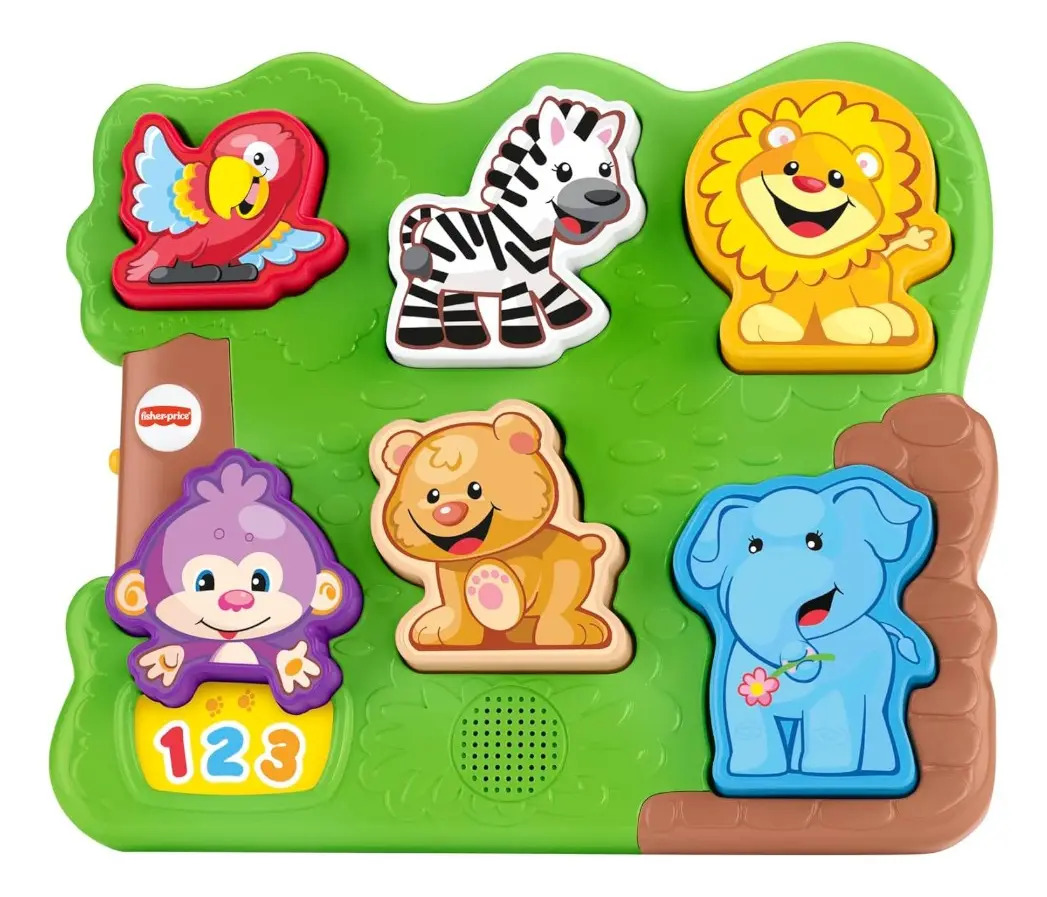 Rompecabezas Fisher-price Sonidos De Animales Zoologico