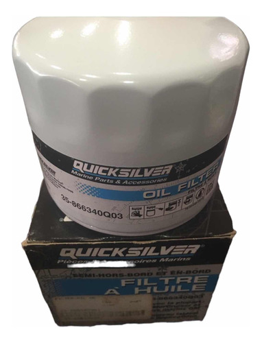 Quicksilver 35-866340q03 Mercury Mercruiser Filtro Aceite