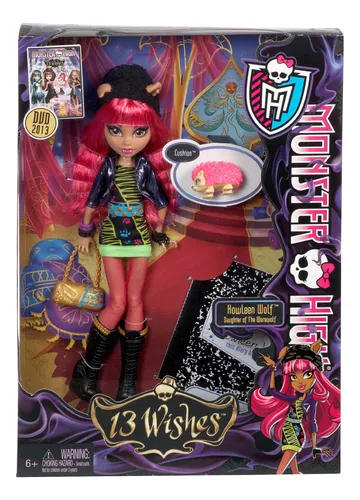 Doll Monster High 13 Wishes Howleen Wolf