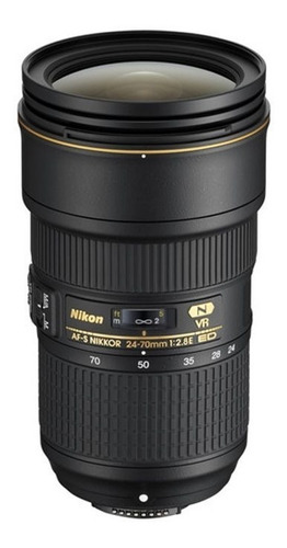 Lente Nikon AF-s Nikkor 24-70mm f/2.8E Ed Vr