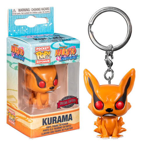 Llavero Funko Pop Kurama - Naruto Shippuden 