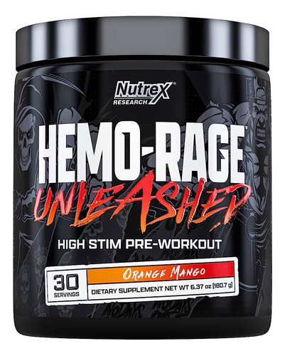 Hemo Rage - Nutrex - Pre Entrenamiento Enérgico