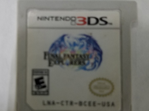 Final Fantasy Explorers Nintendo 3ds Suelto Original Físico 