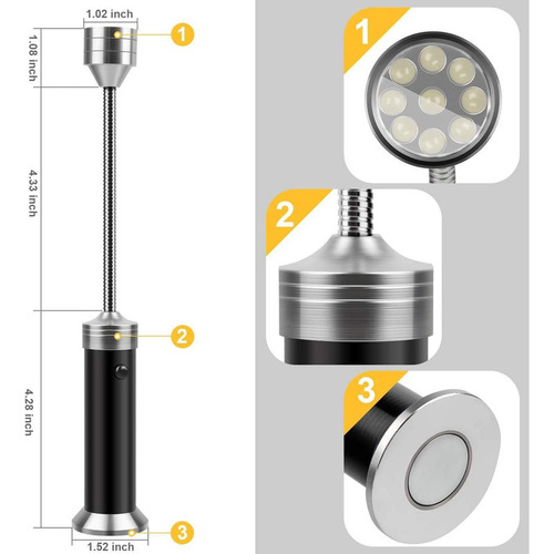 2 Peças De Luzes De Churrasqueira
