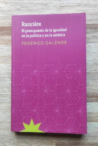 Rancière - Federico Galende