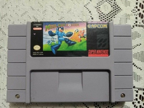 Megaman Soccer Para Snes Original En Buen Estado