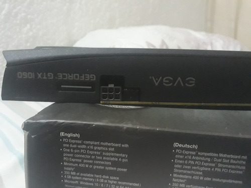 Imagen 3 de 3 de Tarjeta De Video Gtx 1060 3gb