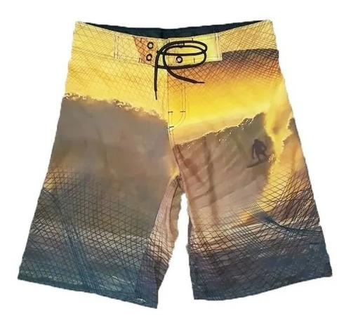 Imagem 5 de 8 de Kit 1 Bermuda Tactel Masculino Várias Marcas Promoção Oferta