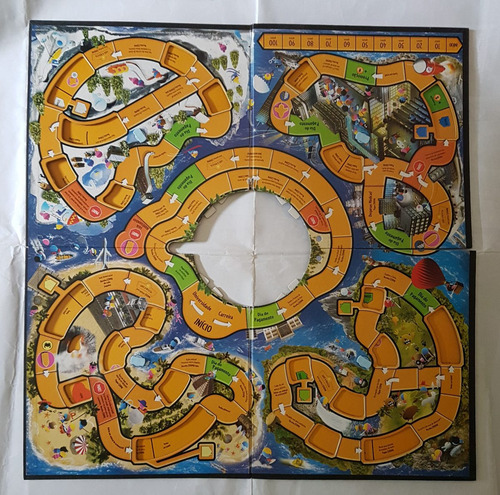 Jogo De Tabuleiro The Game Of Life Aventuras - Faltam Peças (Usado)