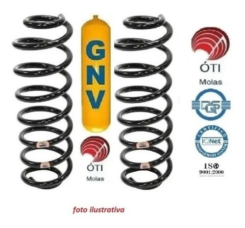 Par Mola Traseira Reforçada Para Gnv Hyundai Tucson 2008