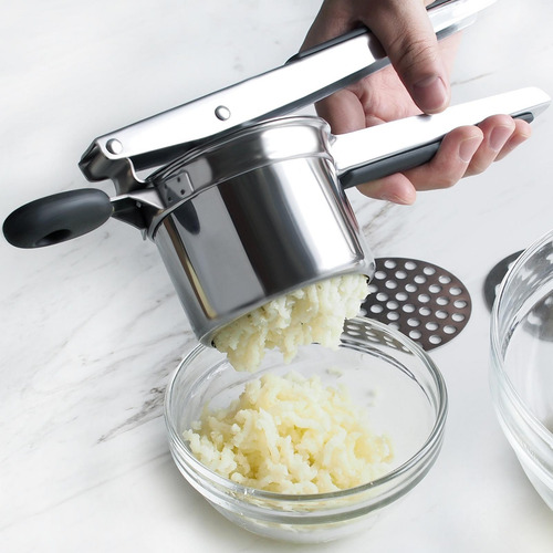 Potato Ricer Masher Hecho En Casa Con 3 Discos De Ricing