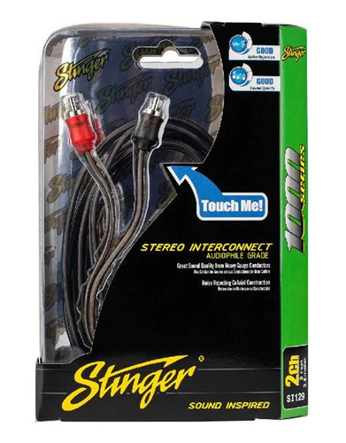 Cable Rca 9 Pies Serie 1000 2ch Si129 Stinger