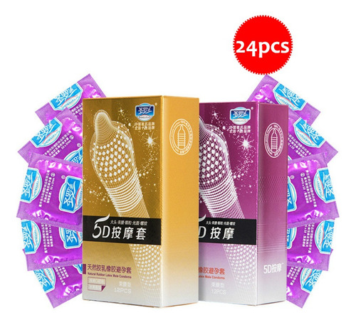 Saint Laurent Condoms 5d Massage 24pcs