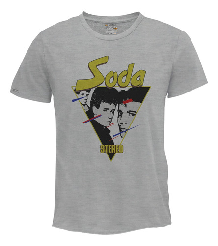 Camiseta Estampada Hombre Soda Stereo Rock Pop Irk2