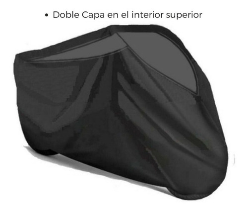 Imagen 4 de 10 de Funda Cubre Moto Rouser 125 - 160 - 200 - 220