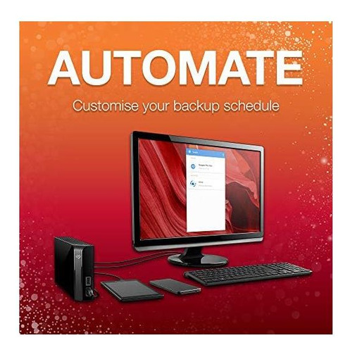 Unidad De Sobremesa Seagate Backup Plus Hub Steltb Duro Exte