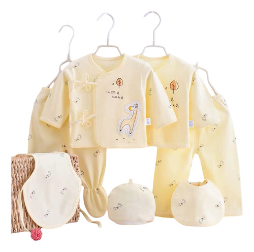Set De Ropa De Bebé Transpirable De Algodón Puro Para Recién