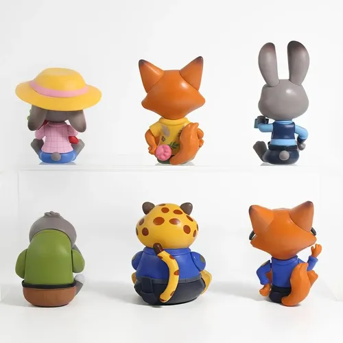 Miniso Zootopia Trendy Vinyl Dolls And Plush Toys | MercadoLivre
