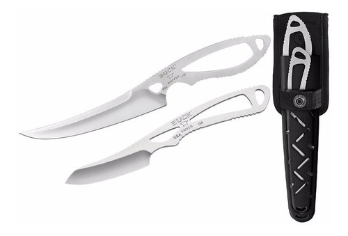 Cuchillo Buck Paklite Elite 0135sssvp2-b Inox. Funda Nylon