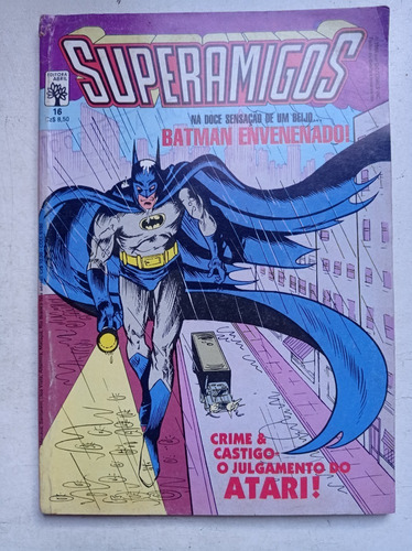 Hq Superamigos Nº 16 - Batman - Ed. Abril - 1986