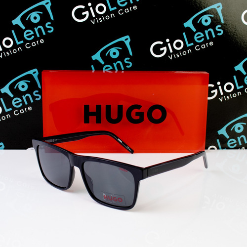 Lente Hugo Hg1242/s 807 Negro Solar Original Nuevo