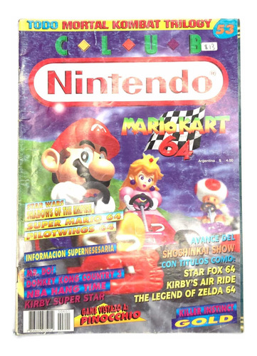 Revista Club Nintendo Número #53 1997