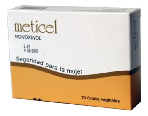 Meticel® X 10 Óvulos (nonoxinol)