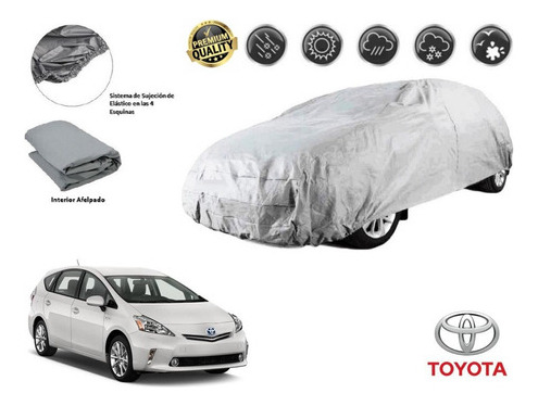 Funda Cubreauto Afelpada Premium Toyota Prius 1.8l 2014