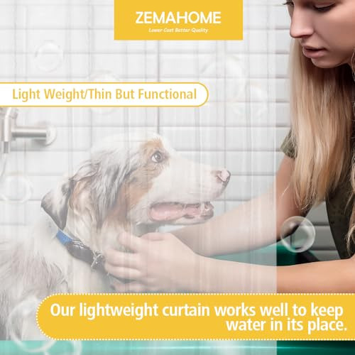 Zemahome Peva Revestimiento De Plastico Para Cortina De Duc