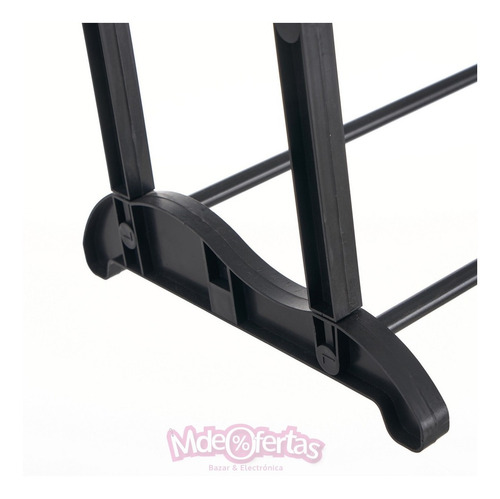 Imagen 5 de 9 de Zapatero Tipo Rack 30 Pares Liviano Resistente Modular Negro