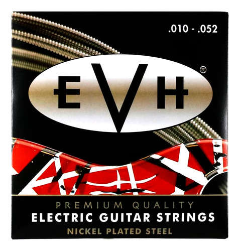 Cordas Para Guitarra Fender Evh Premium 010-052