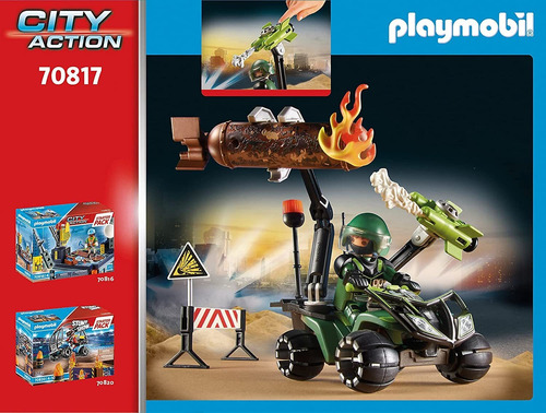 Playmobil Starter Pack 70817 Policia Entrenamiento