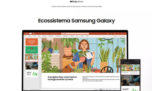 Notebook Samsung Galaxy Book4 Intel® Core™ i5-1335U (1.3 Ghz, até 4.6GHz, 12 MB L3 Cache), Windows 11 Home, 8GB, 512GB SSD, Iris Xe, 15.6'' Full HD LED, 1.55kg - Excelente (Recondicionado)