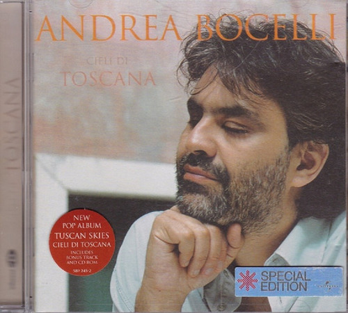 Andrea Bocelli  Cieli Di Toscana Cd